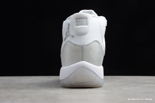 Metallic Jordan AR0715-100 White SilverVast WMNS Air AR0715-100 11 Grey 0424